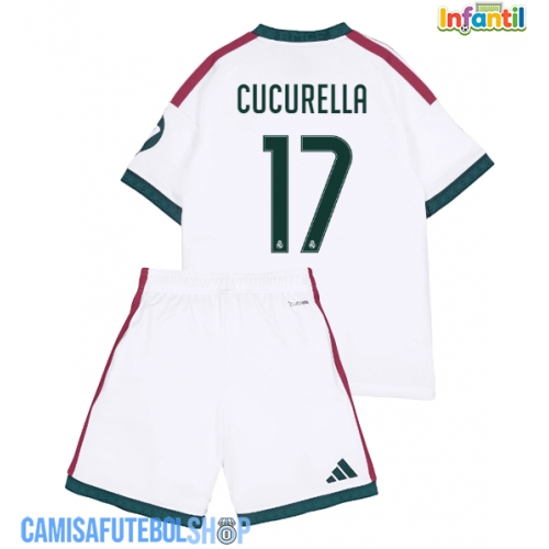 Camisa de time de futebol Real Madrid Marc Cucurella #17 Replicas 1º Equipamento Infantil 2026-27 Manga Curta (+ Calças curtas)